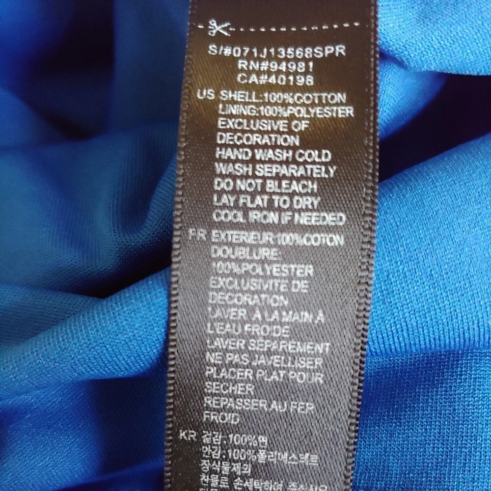 Forever 21 Blue Spaghetti Strap Dress - Picture 8 of 8